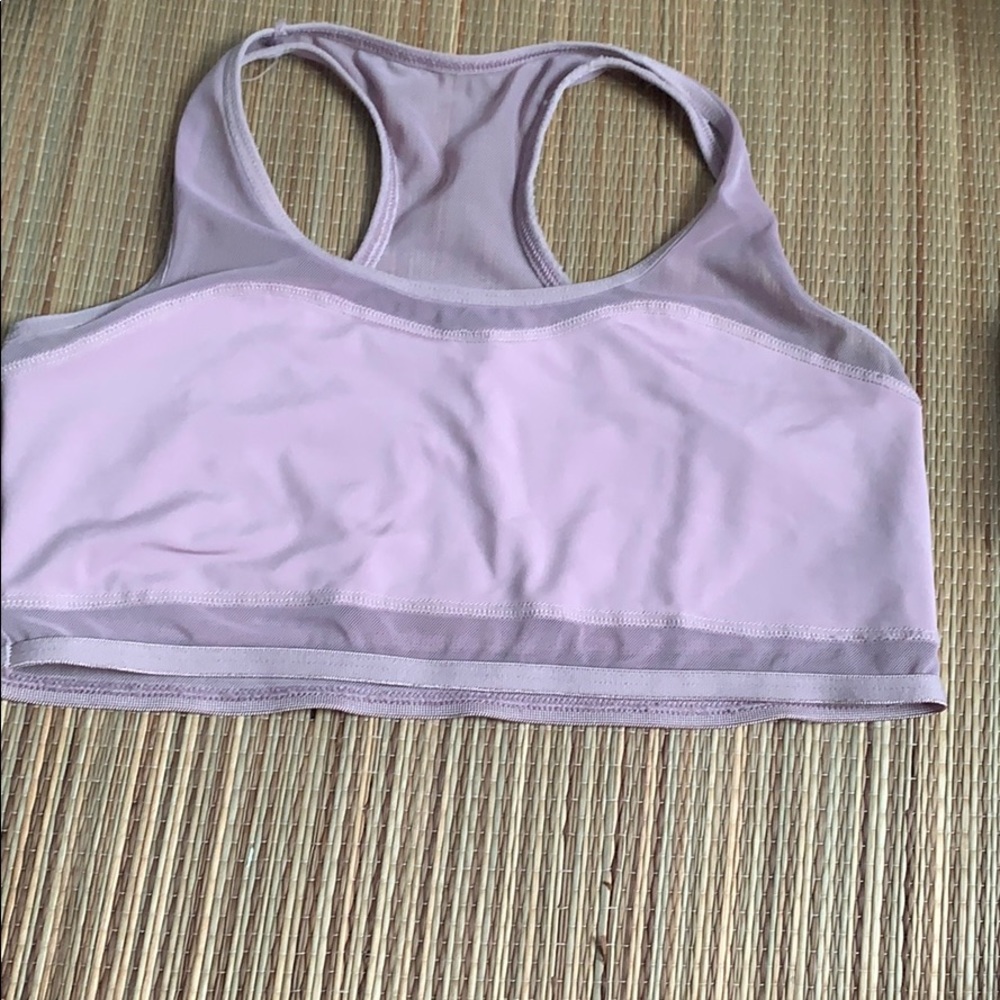 Lavender sport bra